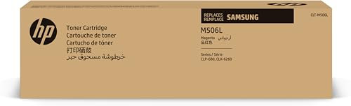 HP CLT-M506L (SU305A) Original Toner Magenta (Hohe Reichweite, Kompatibilität: CLP-680ND, 680DW / CLX-6260ND, 6260FD, 6260FR, 6260FW)