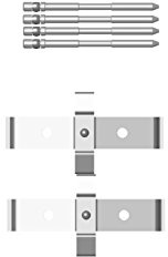Delphi LX0469 Brake Fitting Kit