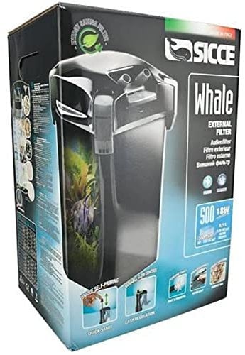 Sicce 956847 - Filtro Esterno per acquari Whale 500 con Accessori