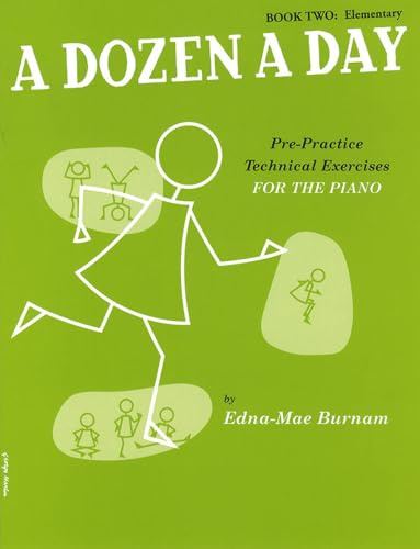 A Dozen A Day Book Two: Elementary. Sheet Music for Piano