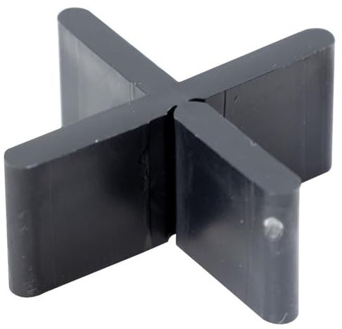 Sanpro Lot de 500 croisillons de joints, taille 5 mm/hauteur 20 mm, nombre de 500 pièces (joints de sol, plaque de sol, terrasse, pose de croix)