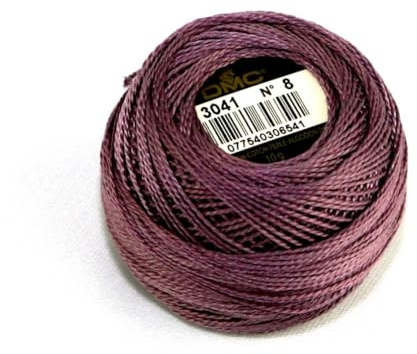 3041 DMC Perlgarn, Baumwolle, Größe 8, 10 g Ball