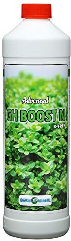 Aqua Rebell ®️ Advanced GH Boost N - 1 Literflasche - optimale Versorgung für Ihre Aquarium Wasserpflanzen - Aquarium Eisenvolldünger speziell für Wasserpflanzen entwickelt