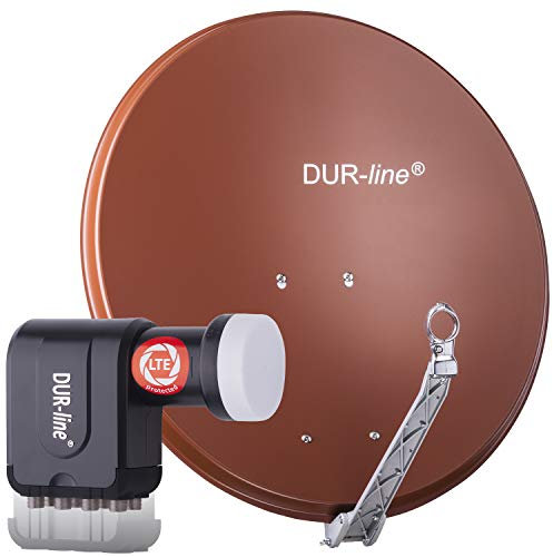 DUR-line Set antenna satellitare Select 75/80 [LNB, commutatore]