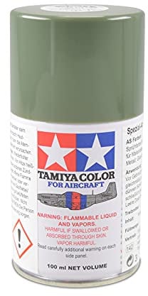 Tamiya AS-14 Olive Green (USAF) - 100ml Spray Can # 86514
