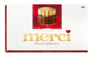 Merci Chocolate Bar Assortment 400g (3-pack) by Storck