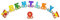 Buchstabenzug Bunt Namens-Set 7 Buchstaben Namen (kostenfreie Loc, Waggon & Fotozug) | Fun World Toys® Buchstaben Zug Holz Name