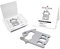 Geschenkartikel: ROMINOX Key Tool // House – 21 Funktionen, Umzug, Einzug, Richtfest, Keytool Schlüsselanhänger, Edelstahl Multitool, Multifunktionswerkzeug
