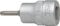 Hazet 8802-T15 Douille mâle carré creux 10 mm torx intérieur Taille T 15