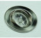 ChiliTec Einbauleuchte Einbauspot Deckenspot Rund Ring schwenkbar Optik Edelstahl gebürstet Einbau Rahmen für GU10 MR16 GX5.3