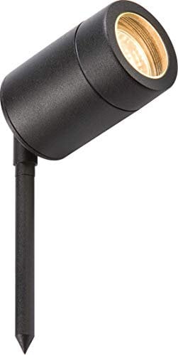 Knightsbridge GU10SPIKEBK Black Lightweight Spike Light, Aluminium, GU10, 35 W