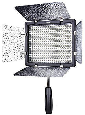 Yongnuo YN-300 LED illuminazione oscuramento dei lampada SLR fotocamera videocamera DV Compatibile con Canon Nikon con telecomando