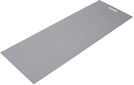 trenas Basic Gymnastikmatte - 173 x 60 cm - 4 mm - Grau