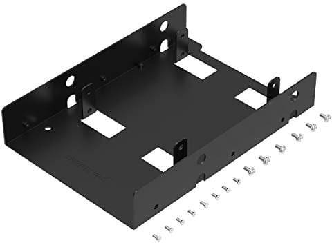 SABRENT 2.5 Inch to 3.5 Inch Internal Hard Disk Drive Mounting Bracket Kit (BK-HDDF)