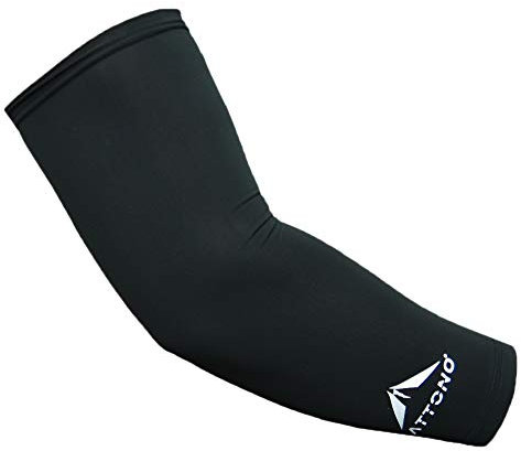 ATTONO Fahrrad Armlinge Mountainbike Thermo Armlinge Armwärmer schwarz