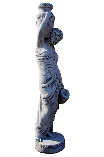 Antike Griechische Göttin Wasser Fontäne Frauen Statue Gartenfigur Teichfigur