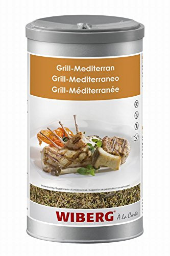 Wiberg - Grill Mediterran, Gewürzsalz, 750g, Aromatresor, vegan