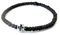 IconsGr Handmade Christian Orthodox Komboskoini, Prayer Rope Bracelet Black - 5608