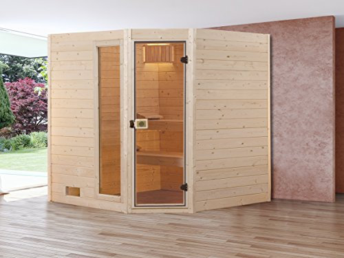 weka Massivholzsauna VALIDA Eck 1 GTF Sparset 1