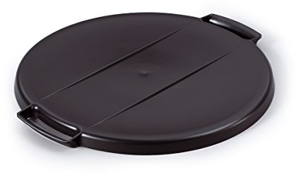 Durable 1800520221 Deckel Durabin Lid Round für 40 Liter, schwarz