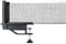 JOOLA Tischtennisnetz Outdoor Weatherproof - Tischtennis Netz Robust Wetterfest Mit Schraubtechnik - Höhenverstellbar mit Feststellschraube, schwarz,183 cm x 15,25 cm