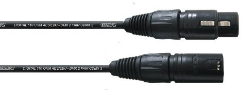 CORDIAL - Cable DMX 5 puntos conexión 5m