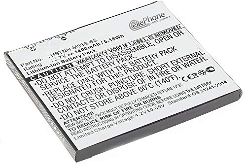 Akku Li-Ion kompatibel mit HP iPAQ HX2000 HX2100 HX2400 HX2700 RX3000 RX3100 RX3400 RX3700 (Ersatz für HSTNH-M03B-SS)