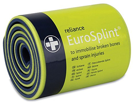 Reliance Medical EuroSplint - 110mm x 900mm - Green/Blue, Grey,748