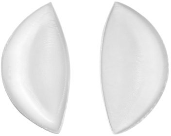 Soutien-Gorge Push-Up en Silicone - Prothèses en Forme de Croissant pour Soutien-Gorge, Bikini 180g/paire (Transparente)