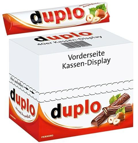 Ferrero Duplo, Riegel, Schokolade, 40 Riegel (40x 18g)