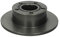 Brembo 08.5743.11 Hintere Bremsscheibe mit UV Lackierung, Anzahl 2