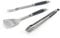 barbecook Black Pepper Set di Utensili per Barbecue, Set per Barbecue con forchettone, pinze e spatola