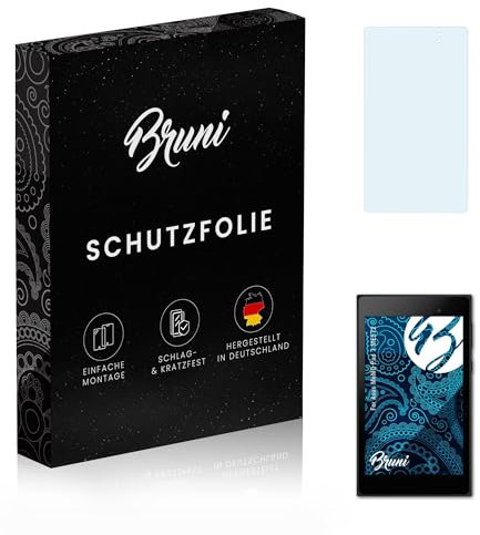 Bruni Película Protectora compatible con Asus MeMO Pad 7 ME572 Protector Película, claro Lámina Protectora (2X)
