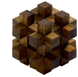 Philos 6150 - Andromeda, Würfel, 12 Puzzle Teile, Knobelspiel
