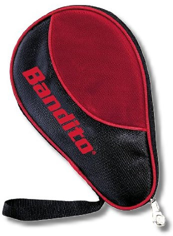 Tischtennis-Schläger Hülle Bandito für 1 Schläger und 4 Bälle Eine besonders Elegante zweifarbige Tasche