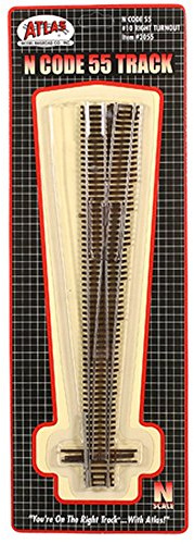 Atlas 2055 Code 55 No.10 Right Hand Turnout