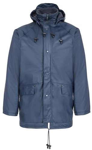 Fort - Flex Lined Jacket - Mens Waterproof Jackets - Comfortable & Stylish - Features Welded Seams - Detachable Hood - Fleece Lining