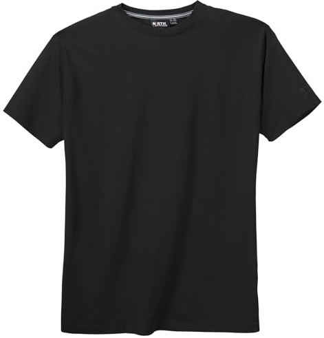 North Latitude T-Shirt schwarz Übergröße