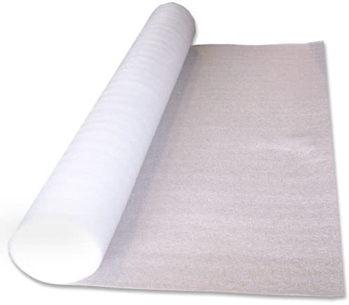 PolyFoam PF080400100 Grundschaumunterlage für Holz- und Laminatböden, 100 m², Weiß