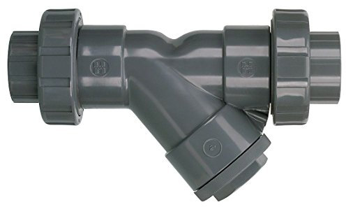 Hayward ys10075tu 3/4-Zoll-Gewinde True Union PVC y-strainer mit NBR O-Ring Dichtungen