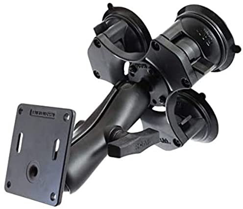 RAM Mounts RAM Triple Suction Cup Base with VESA, RAP-365-101-2461U (with VESA)