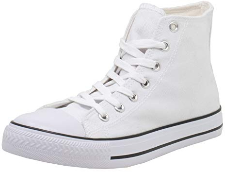 Fitters Footwear That Fits Damen Leinenschuh Canvas Textil Leinenschuh aus Canvas mit vulkanisierter Sohle (EU,)