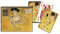 Piatnik 250347 Klimt Adele, Rot und Schwarz Gold Rot und Schwarz