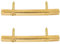 Musiclily Barra Abbassacorde per Chitarra Elettrica Ponte Floyd Rose, Dorato (2 Pezzi)