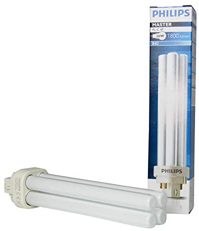 Philips Ampoule Economie d'énergie MASTER PL-C 4P, 26 Watt W / G24q-3 / 840