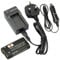 DSTE® CR-V3 Rechargeable Li-ion Battery + DC78U Travel and Car Charger Compatible for Olympus C3000 C3040 C-3000 C-4040 C-4040Z C-3020 C-3020Z D390 D510 Camera as Olympus CR-VS CR-V3P CRV3 LB-01 LB01