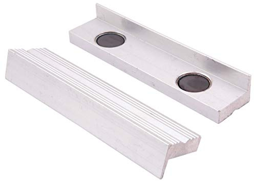 HHIP-3900-2147 Magnetic Vise Jaws (Various Jaw Widths and Face Types),5 Jaw Width
