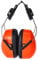 Hi-Vis Clip-On Ear Protector, colorOrangetalla