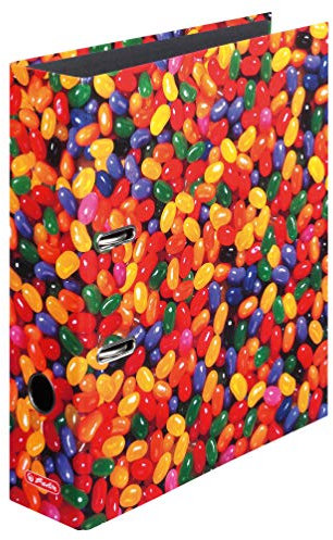 Herlitz 10507788 Ordner A4 S80 Jelly Beans