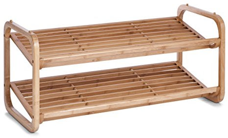 Zeller 13569 Schuhregal, Bamboo, ca. 74 x 33 x 33 cm